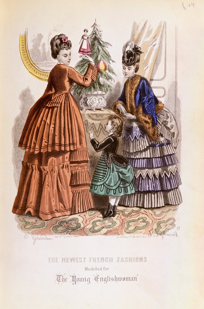 Detail of The newest French fashions by Loch & Tyler Ward