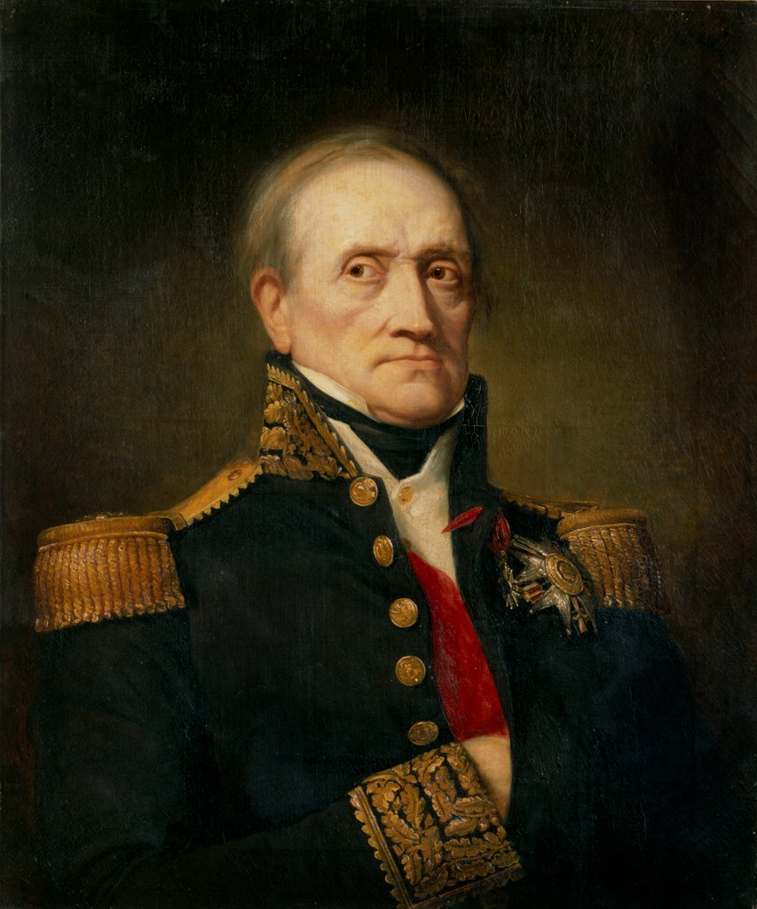 Detail of Portrait of Marshal Soult, Duc de Dalmatie by George Peter Alexander Healy