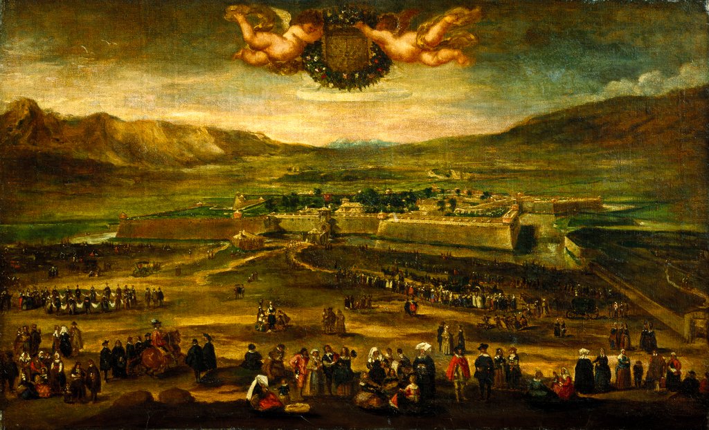 Detail of The Entry of Philip IV into Pamplona by Juan Bautista del Mazo
