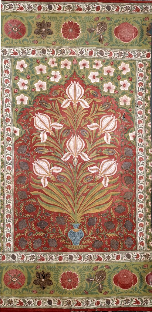 Detail of Tent hanging. India, early 18th century by Unknown
