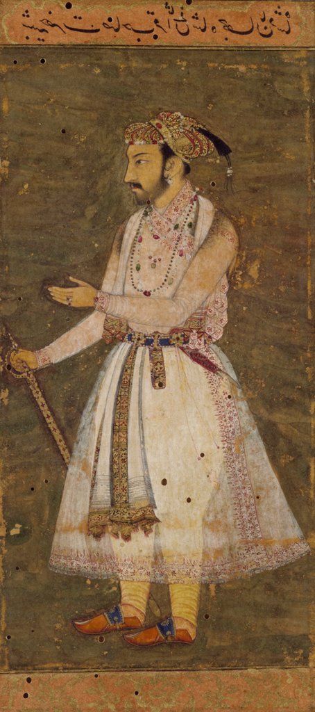 Detail of Emperor Shah Jahan by Unknown