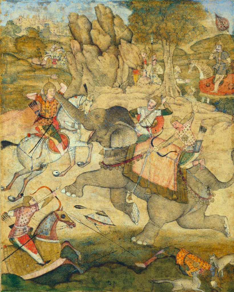 Detail of Battle between soldiers by Unknown