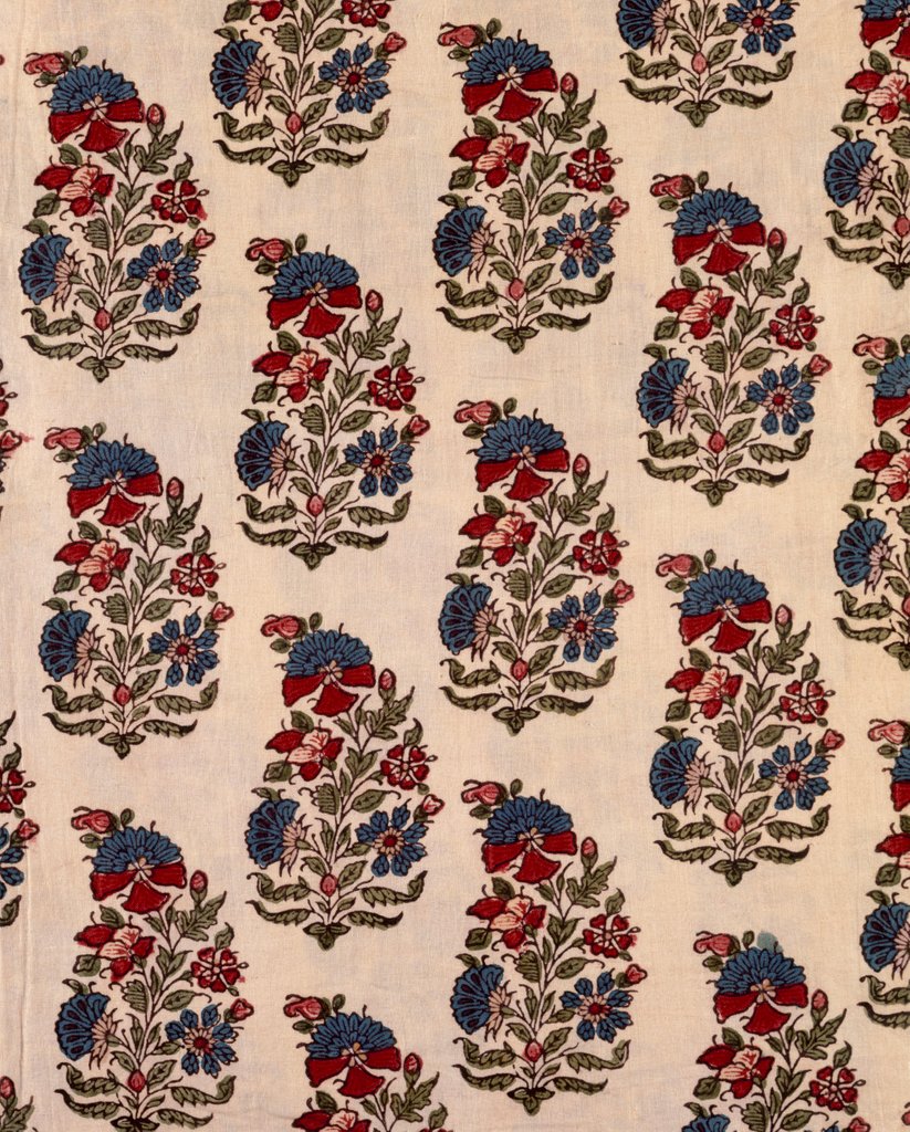 Detail of Textile design by Unknown