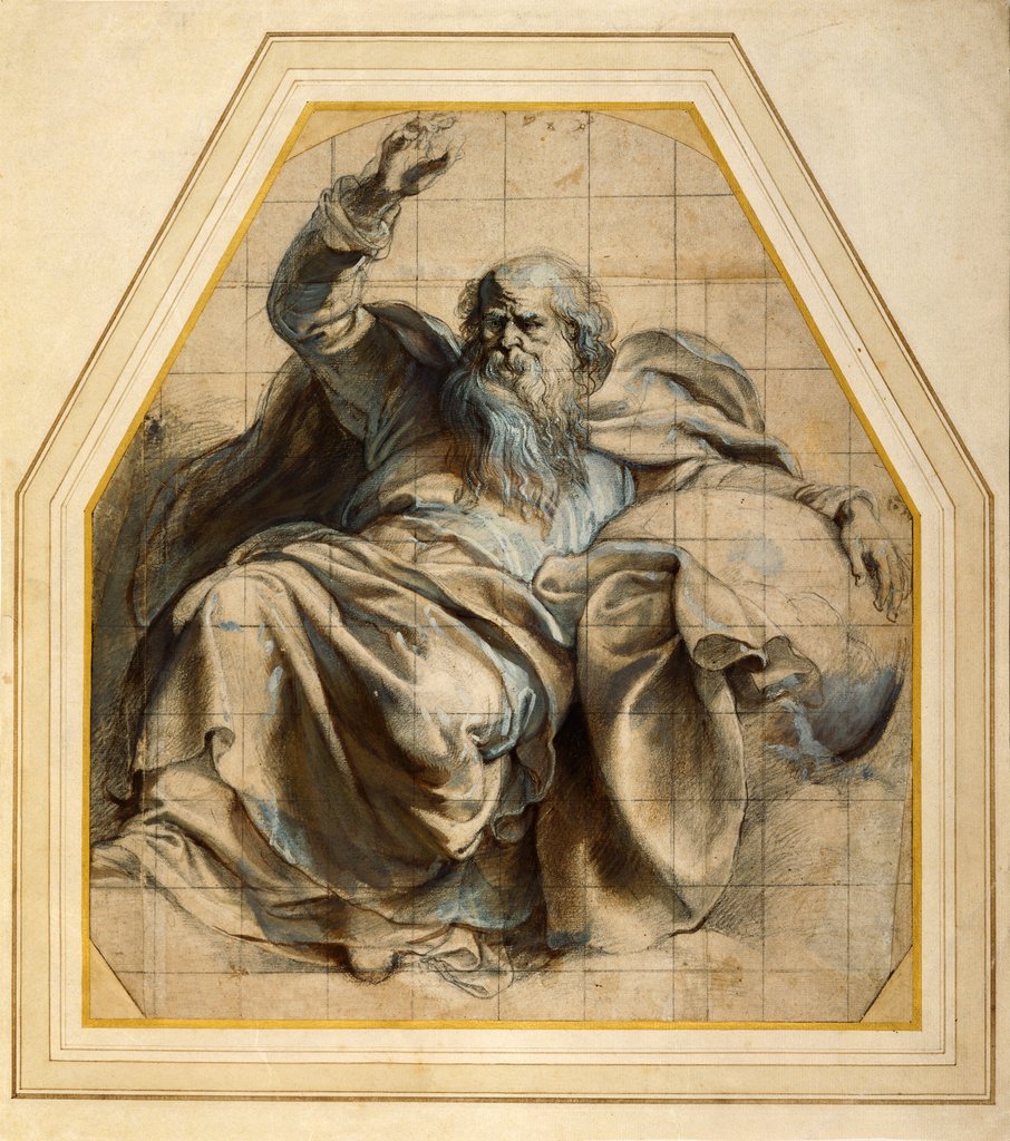 Detail of God The Father by Peter Paul Rubens