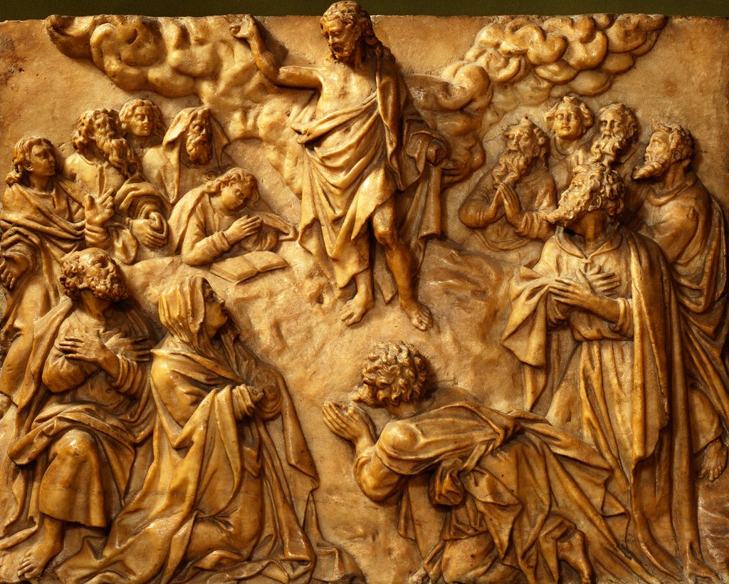 Detail of The Ascension, detail. The Netherlands, early 17th century by Anonymous