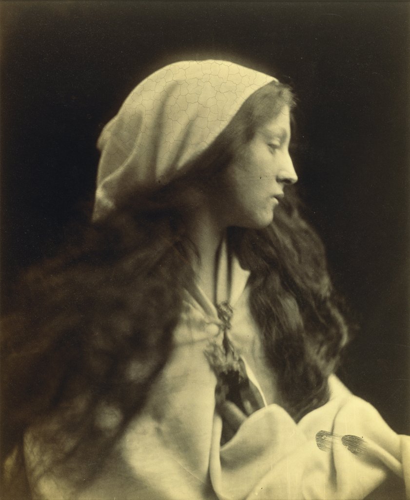 Detail of The Dream by Julia Margaret Cameron