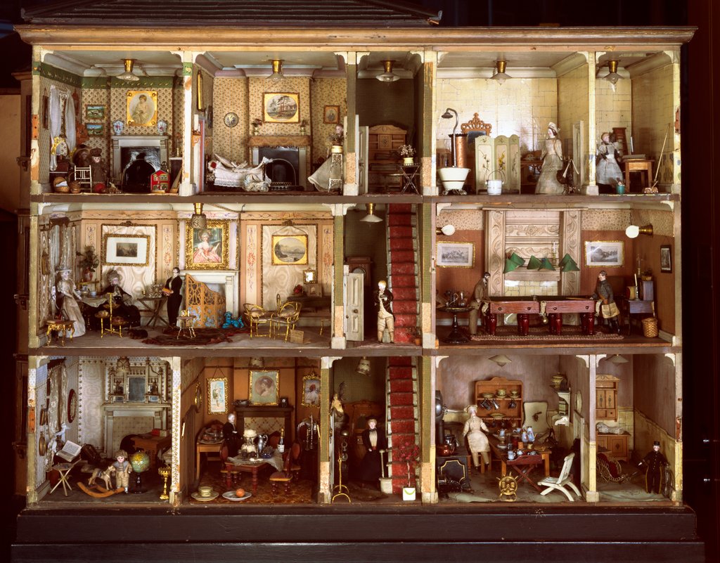 Detail of Miss Mile's House. Probably England, 19th century by Anonymous