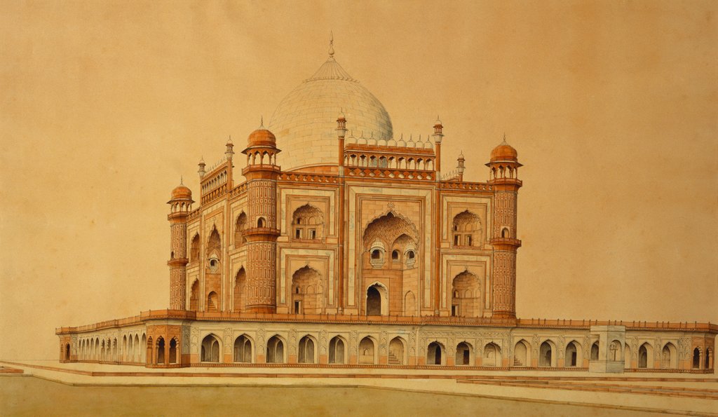 Detail of Safdarjang's tomb by Unknown
