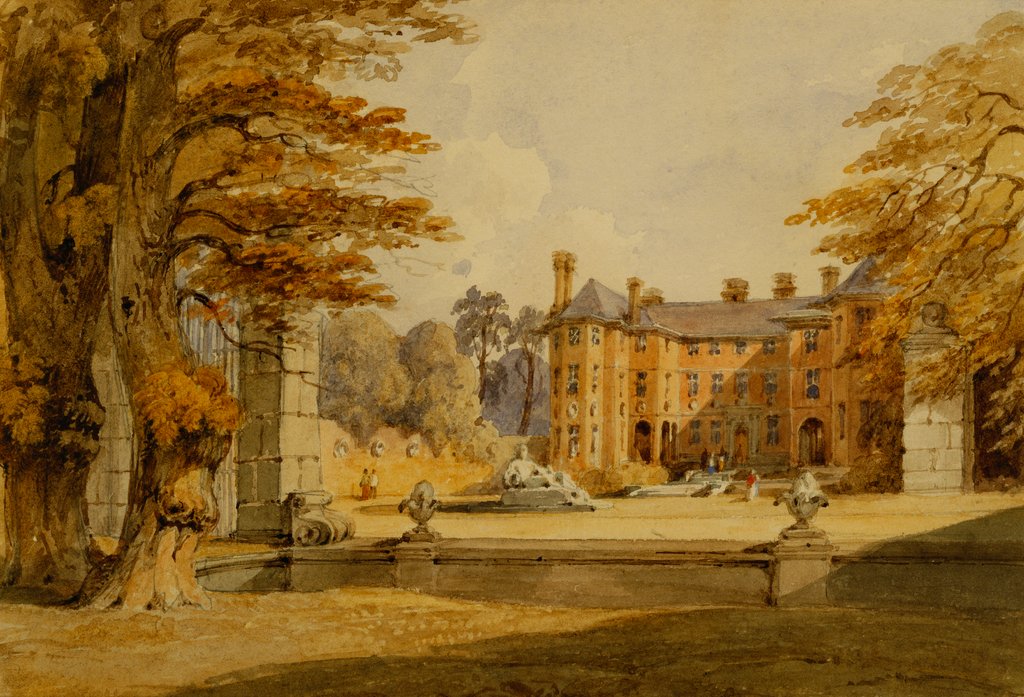 Detail of Ham House. England, 19th century by Unknown
