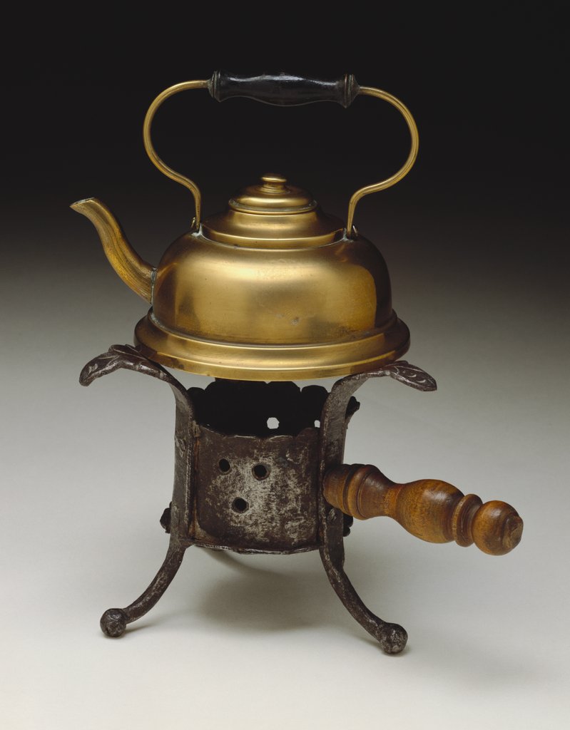 Detail of Minature Kettle on Stand. Netherlands, 17th century by Unknown
