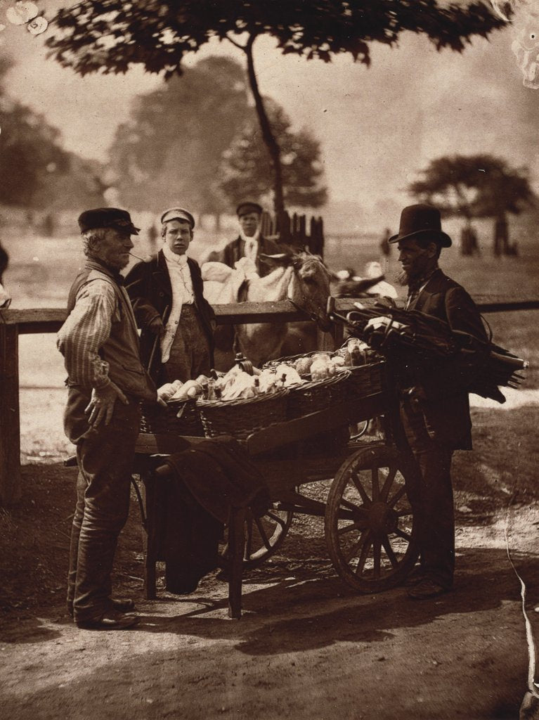 Detail of Mush-Fakers and Ginger Beer Makers by John Thomson