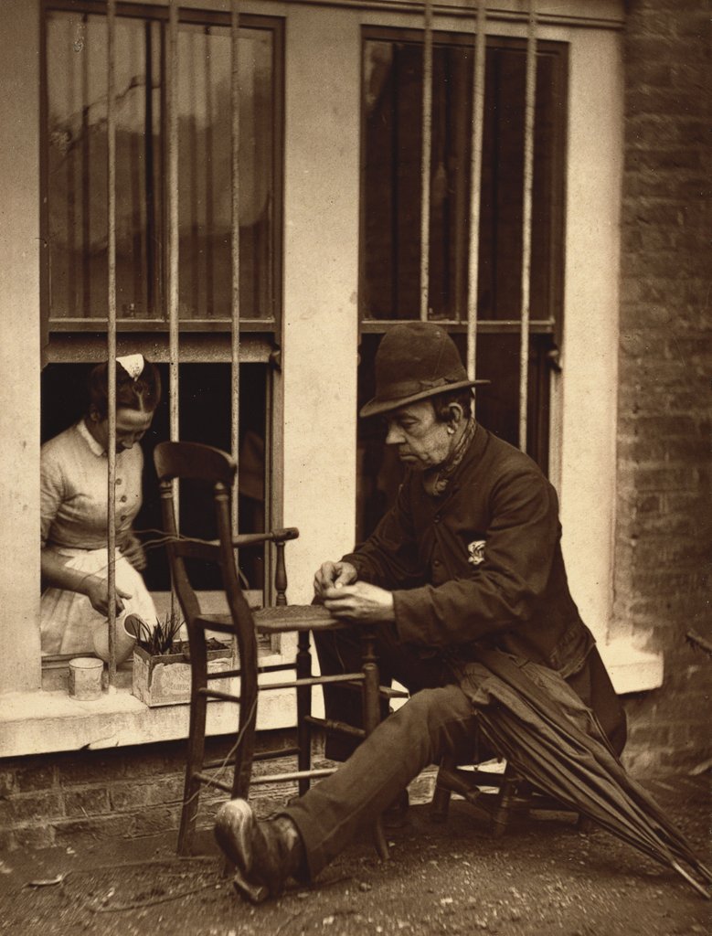 Detail of Caney the Clown by John Thomson