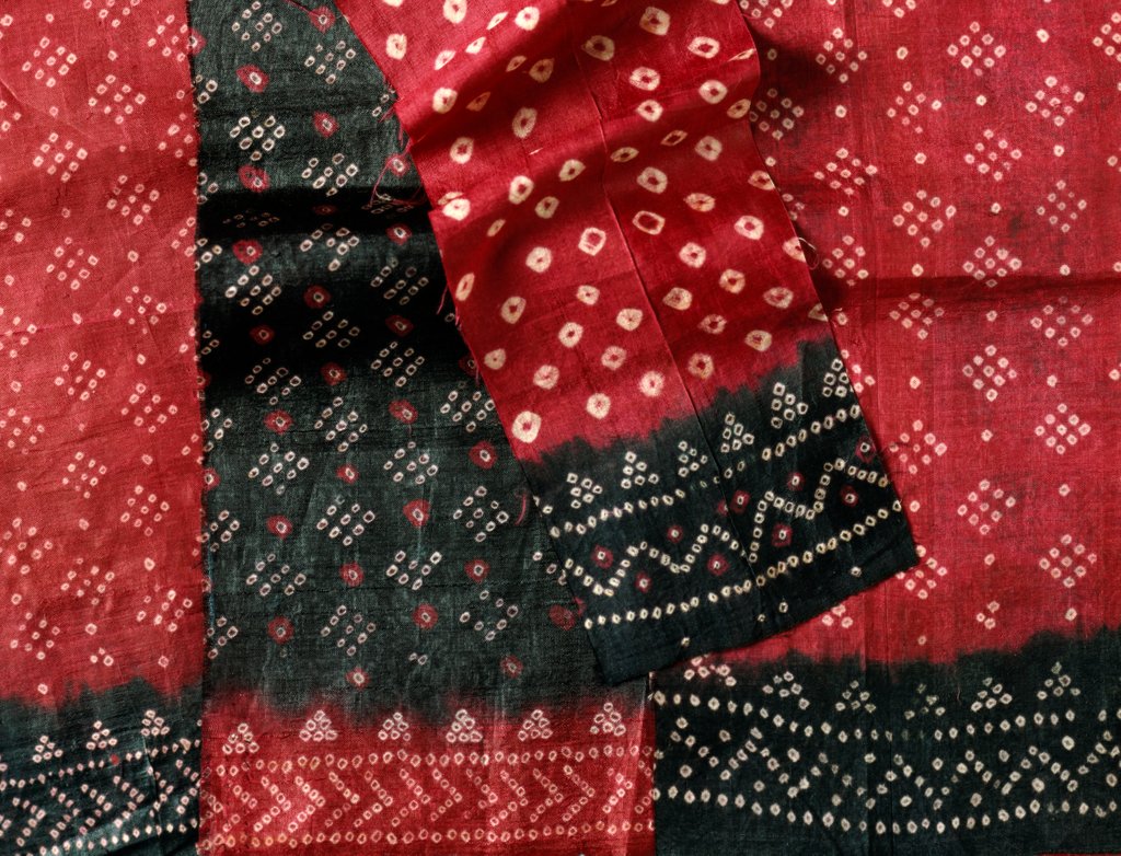 Detail of Four fragments of handkerchiefs by Unknown