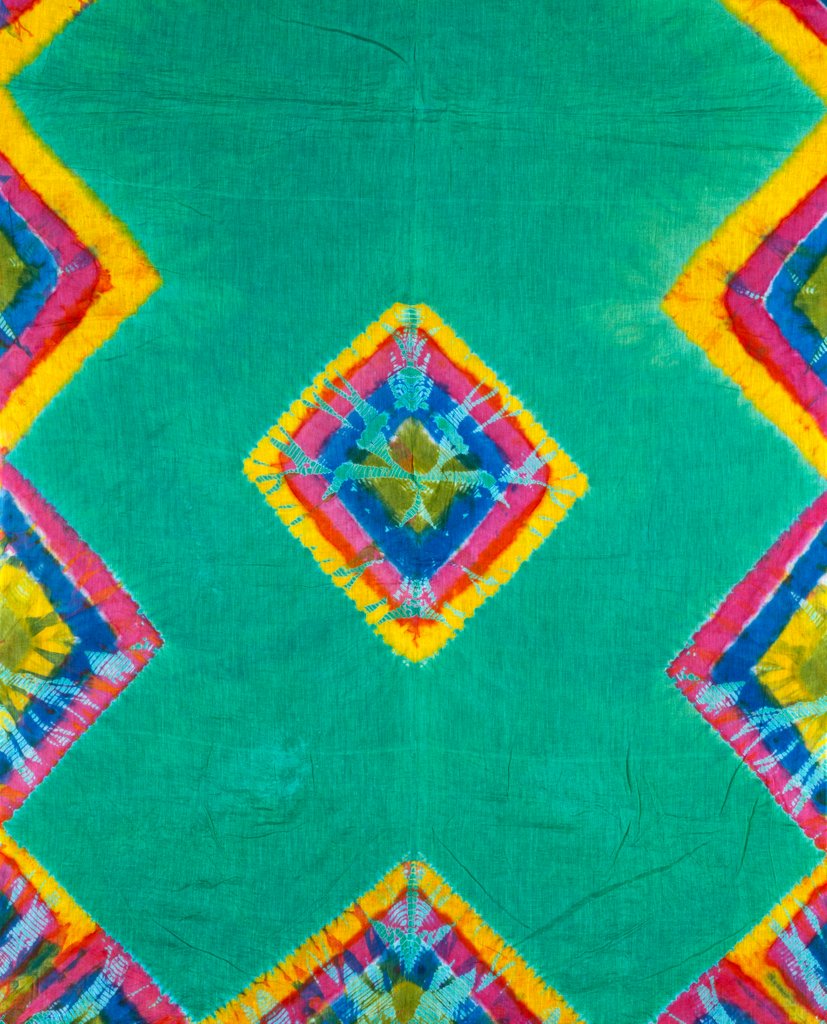 Detail of Woman's head cover, detail by Unknown