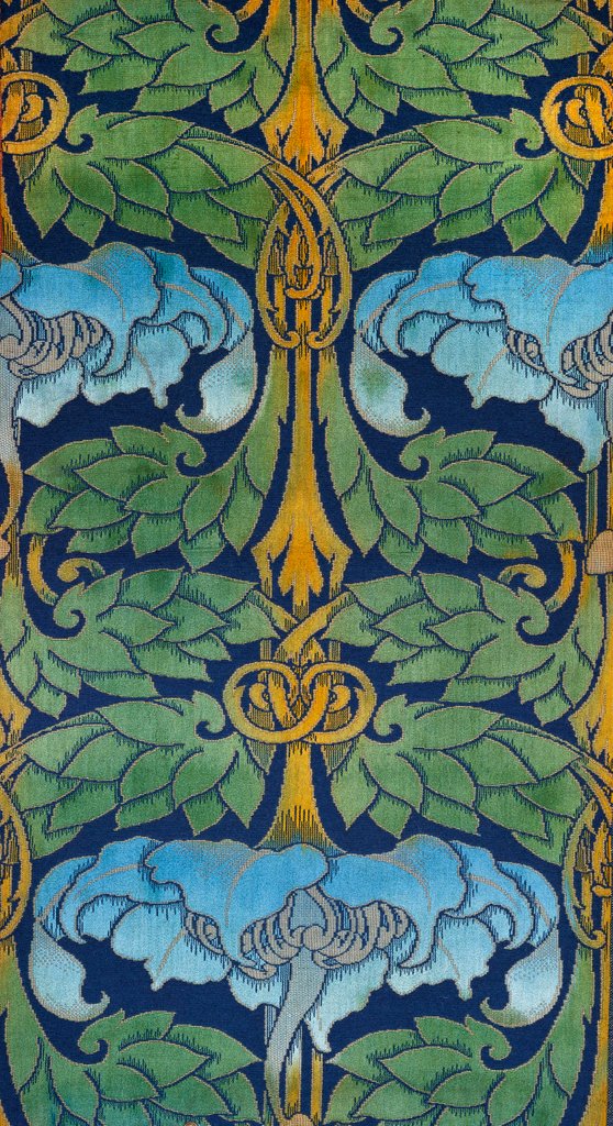 Detail of Furnishing fabric by George Charles Haité