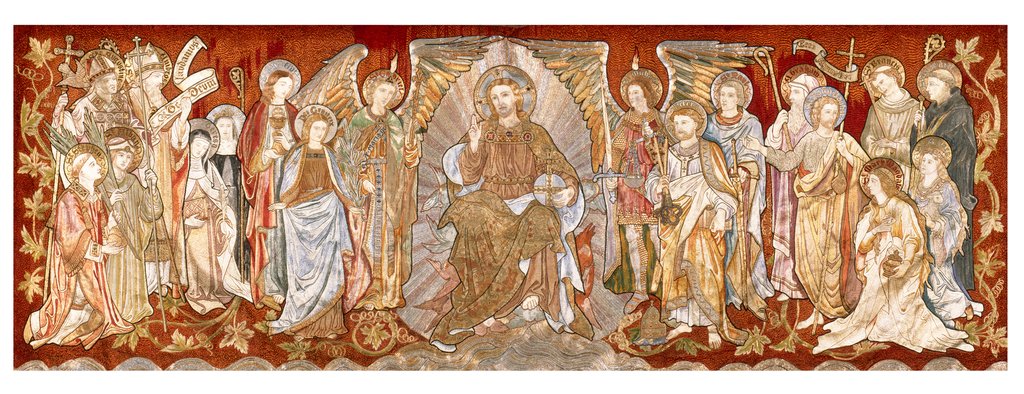 Detail of Altar frontal by John Loughborough Pearson