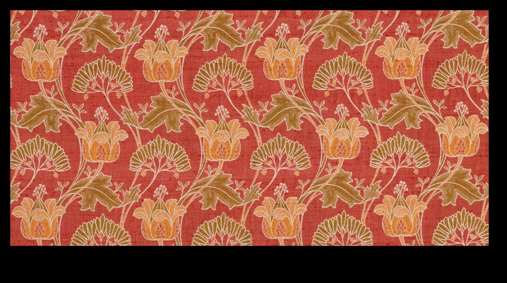 Detail of Furnishing fabric by Unknown
