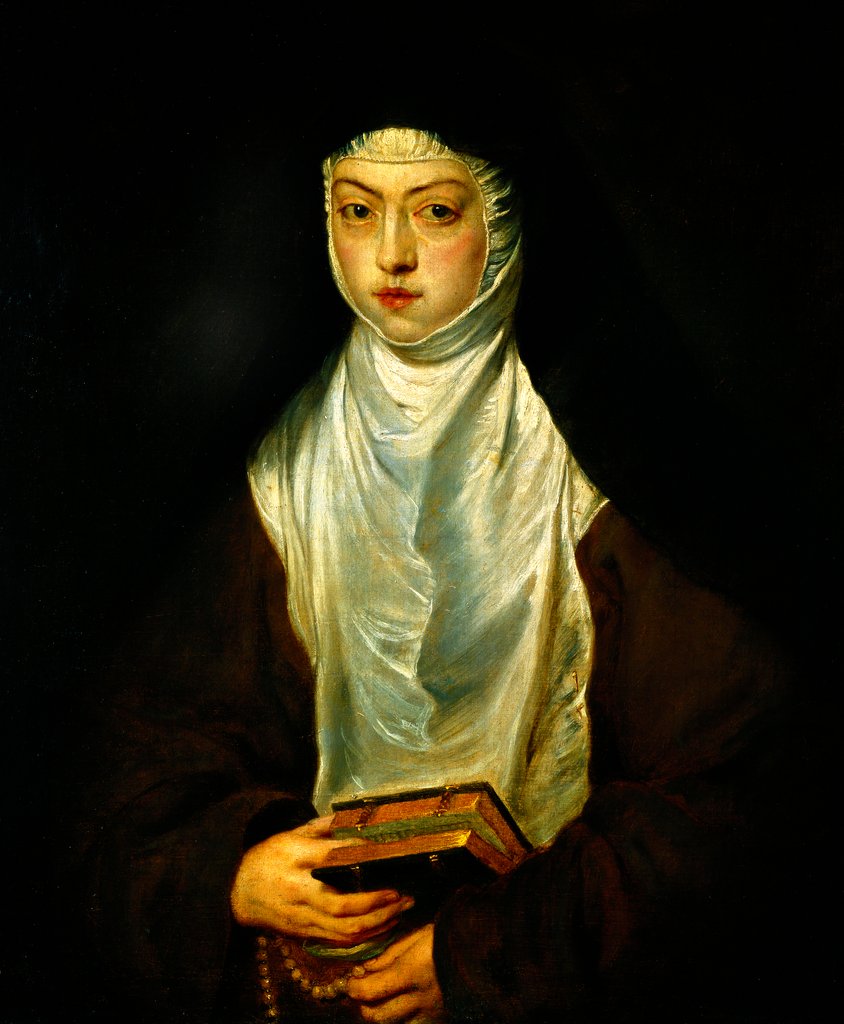 Detail of Ana Dorotea by Peter Paul Rubens