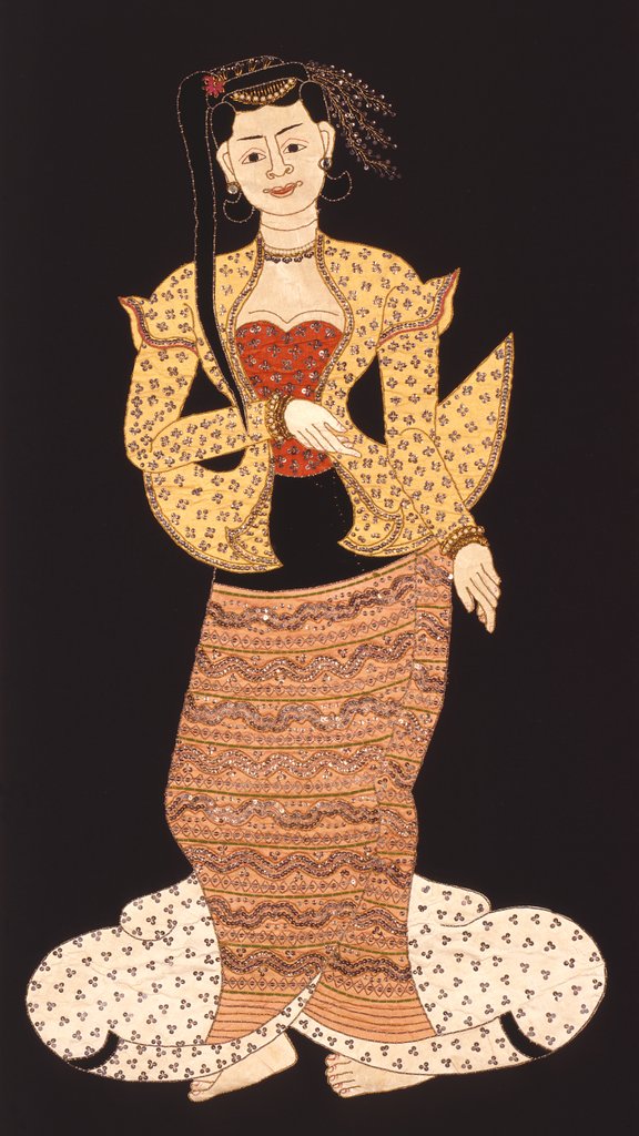 Detail of Kalaga hanging, detail by Unknown