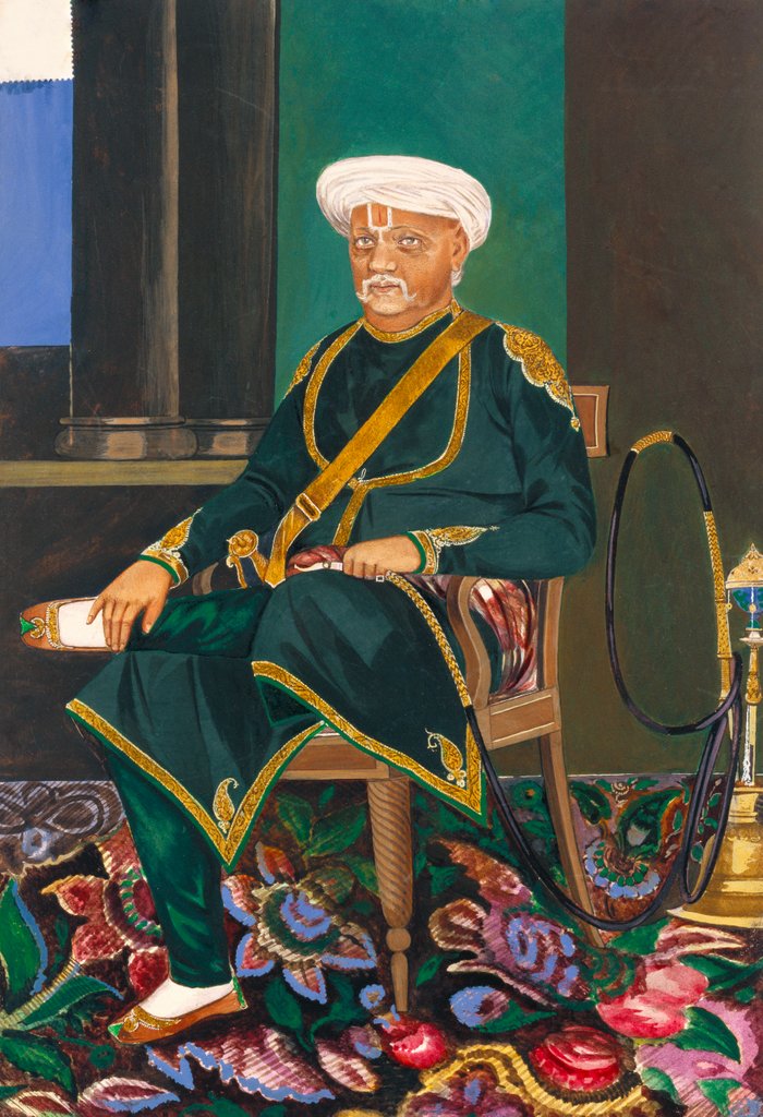 Detail of Thakur Bhoj Raj Singh by Gopal
