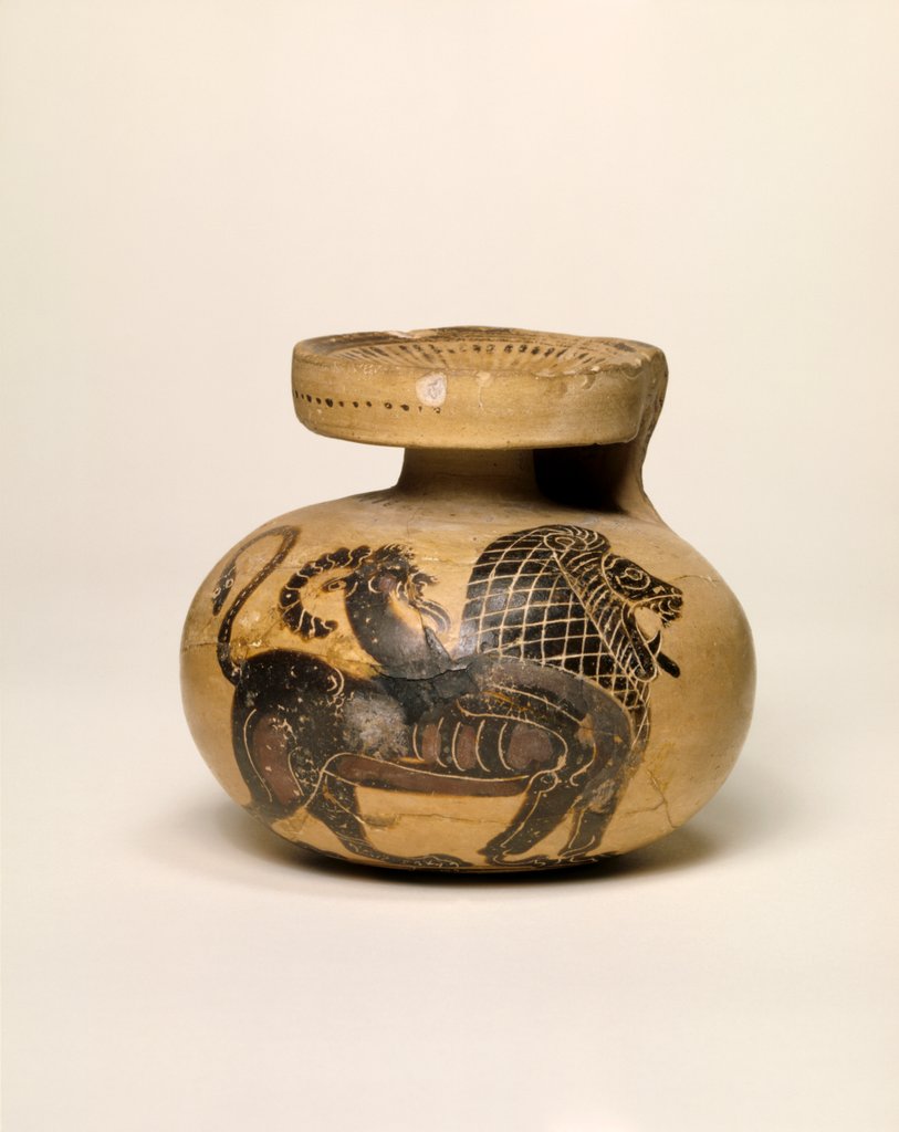 Detail of Aryballos by Unknown