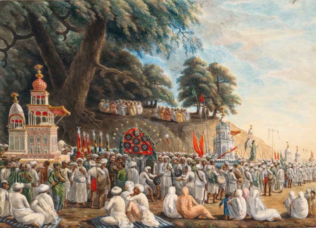 Detail of The Muharram Festival by Unknown