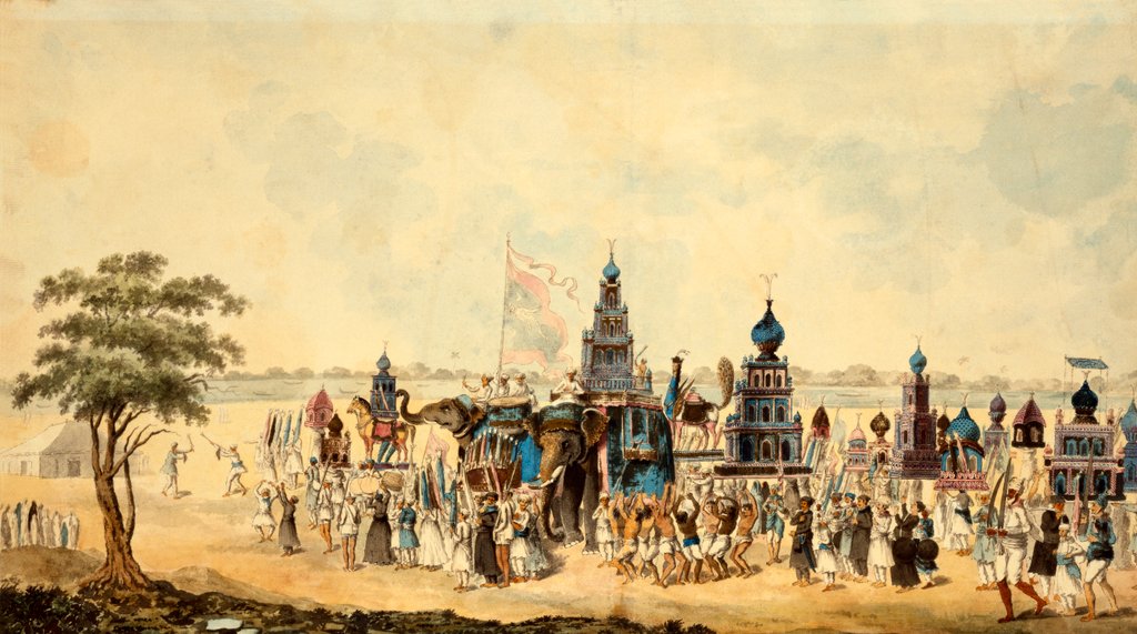 Detail of The Muharram Festival by Unknown