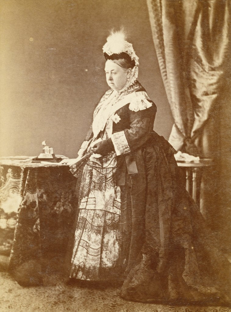 Detail of Queen Victoria by Hughes & Mullins