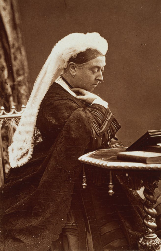 Detail of Queen Victoria by W & D Downey