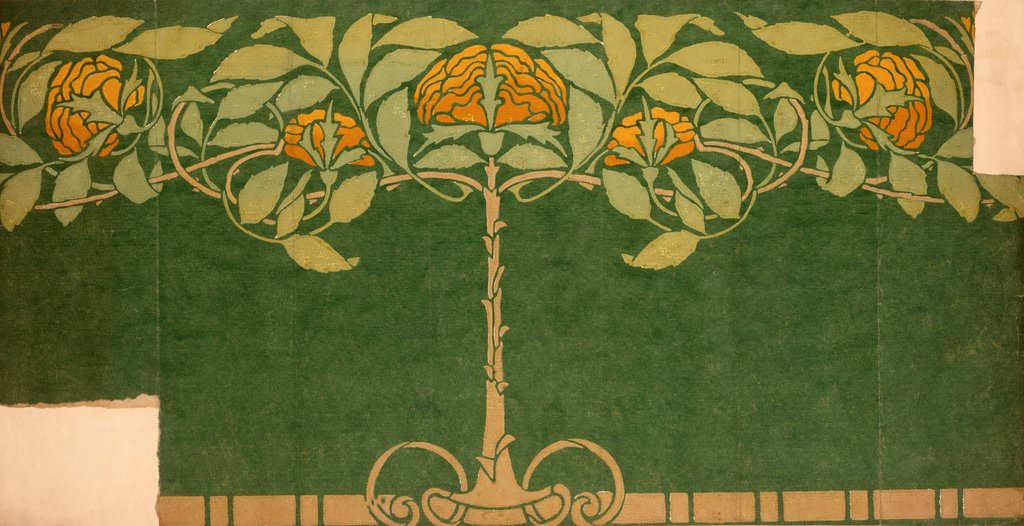 Detail of Wallpaper by William James Neatby
