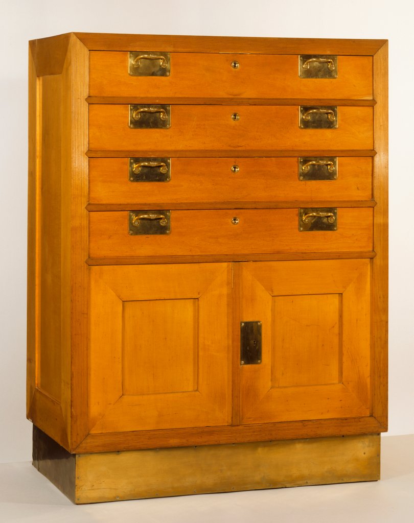 Detail of Chest of Drawers by Adolf Loos