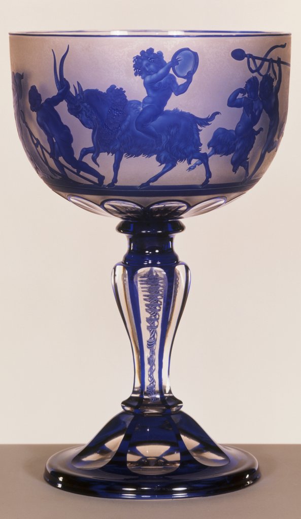 Detail of Goblet. Bavaria, Germany, 19th century by Franz Paul Zach