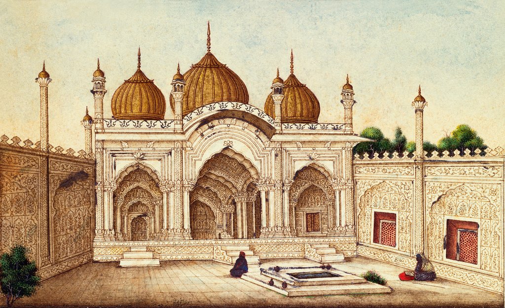Detail of Moti Masjid by Unknown