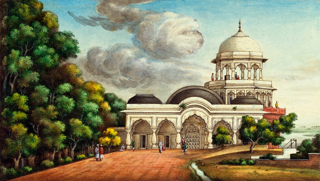 Detail of The Shah Burj, Delhi Fort. India, 19th century by Unknown