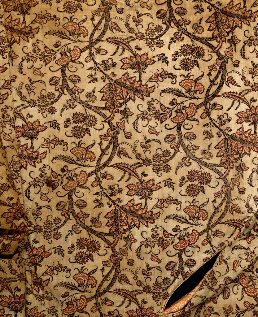 Detail of Banyan. England, 18th century by Unknown