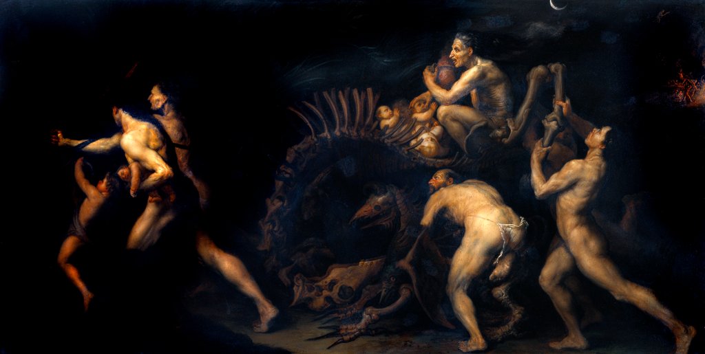 Detail of La Carcasse by Jusepe de Ribera