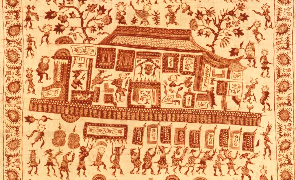 Detail of Batik, detail by Unknown