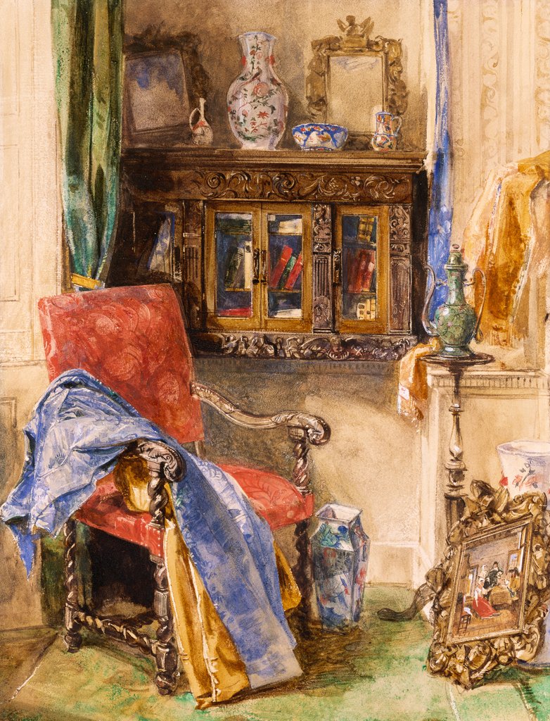 Detail of Interior of a Studio by John Frederick Lewis