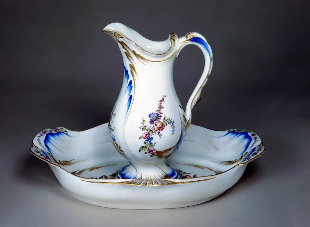 Detail of Ewer and Basin by Unknown