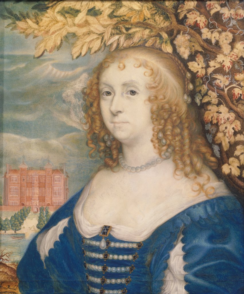 Detail of Catherine Bruce by Alexander Marshal