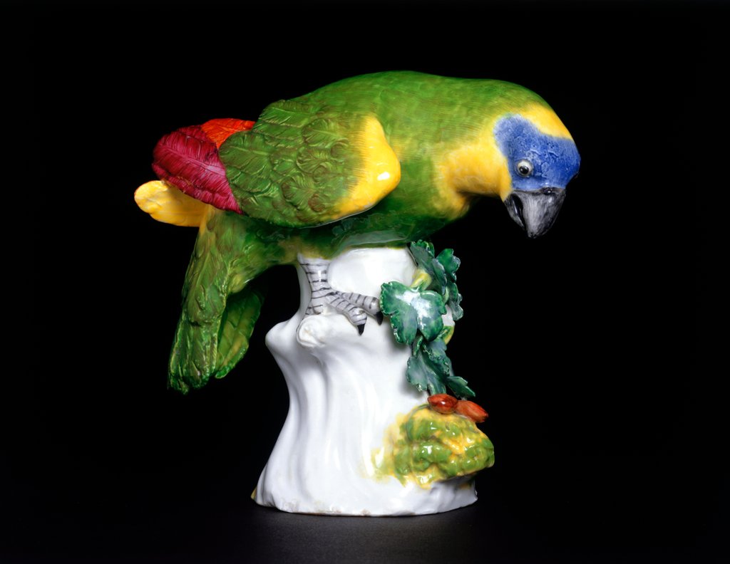 Detail of Parakeet by Johann Joachim Kändler