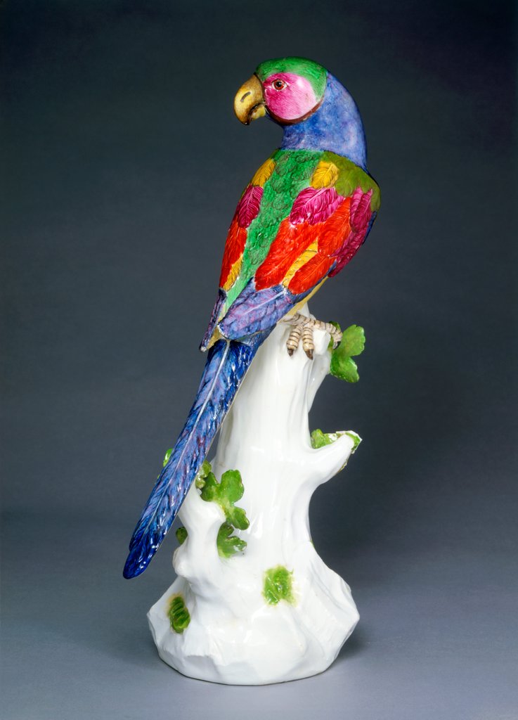 Detail of Parrot by Johann Joachim Kändler