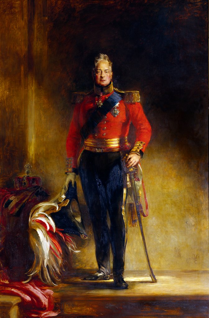 Detail of King William IV by David Wilkie
