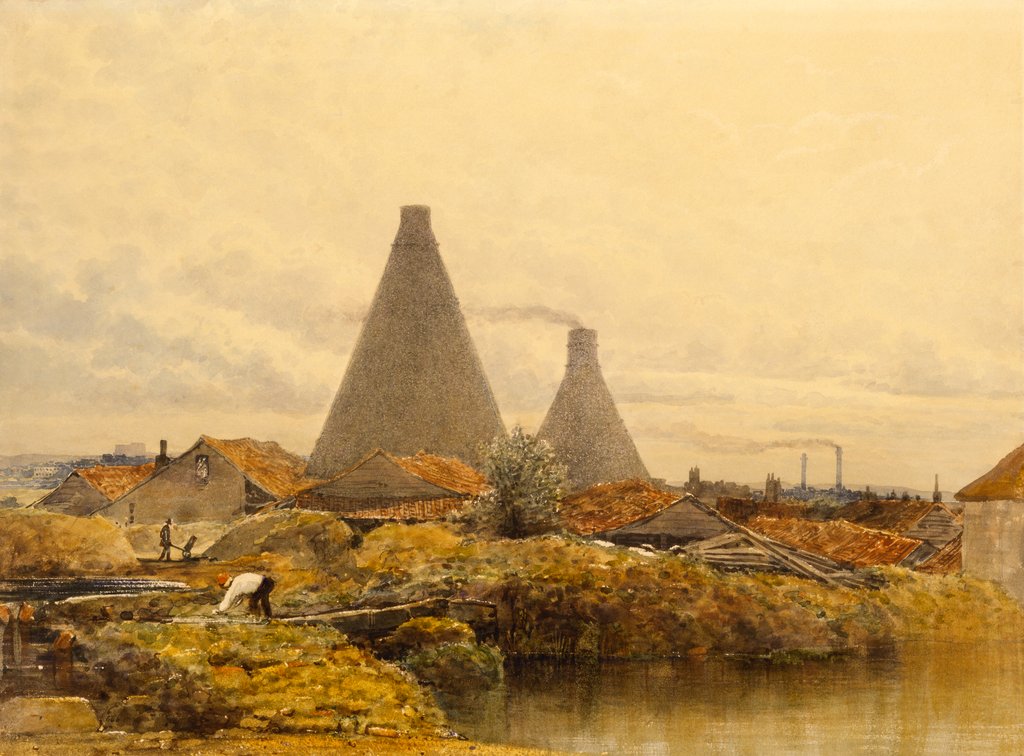 Detail of The Kilns by George Sidney Shepherd