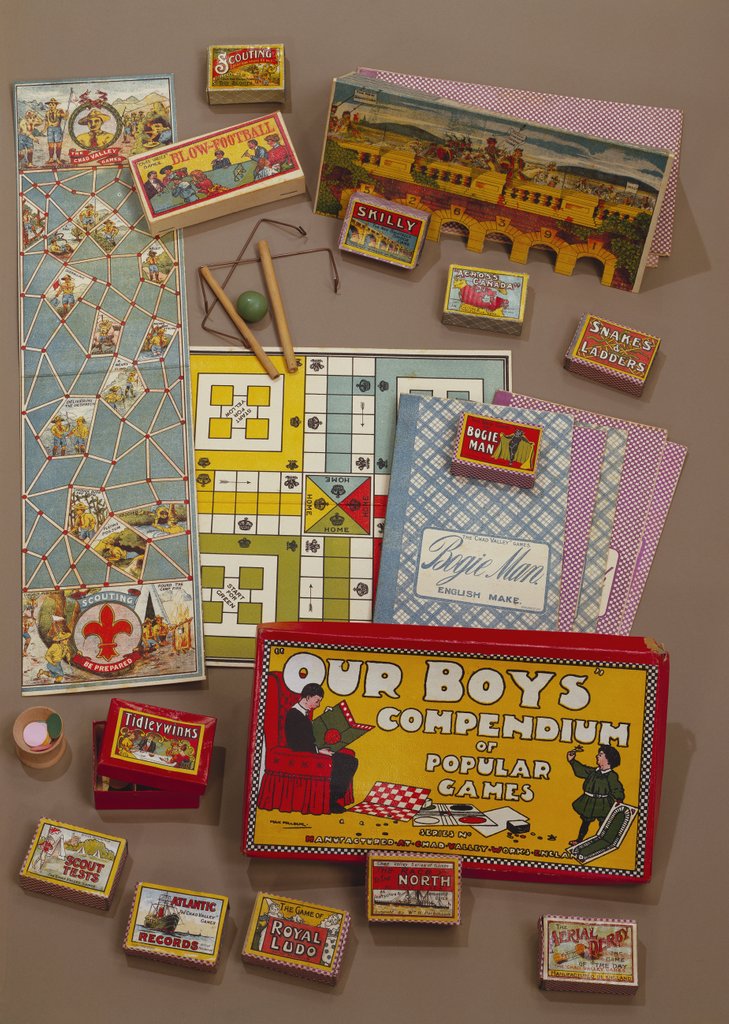 Detail of Our Boys Compendium of Popular Games by Unknown