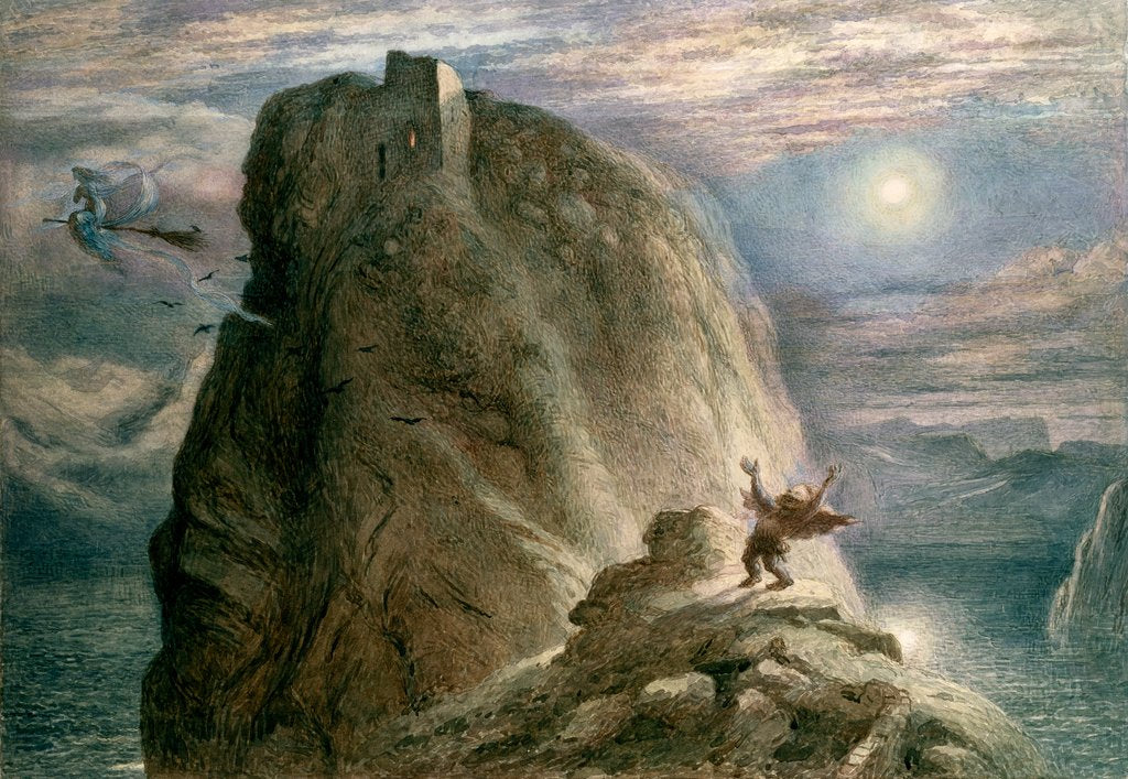 Detail of The Witches Home by Richard Doyle