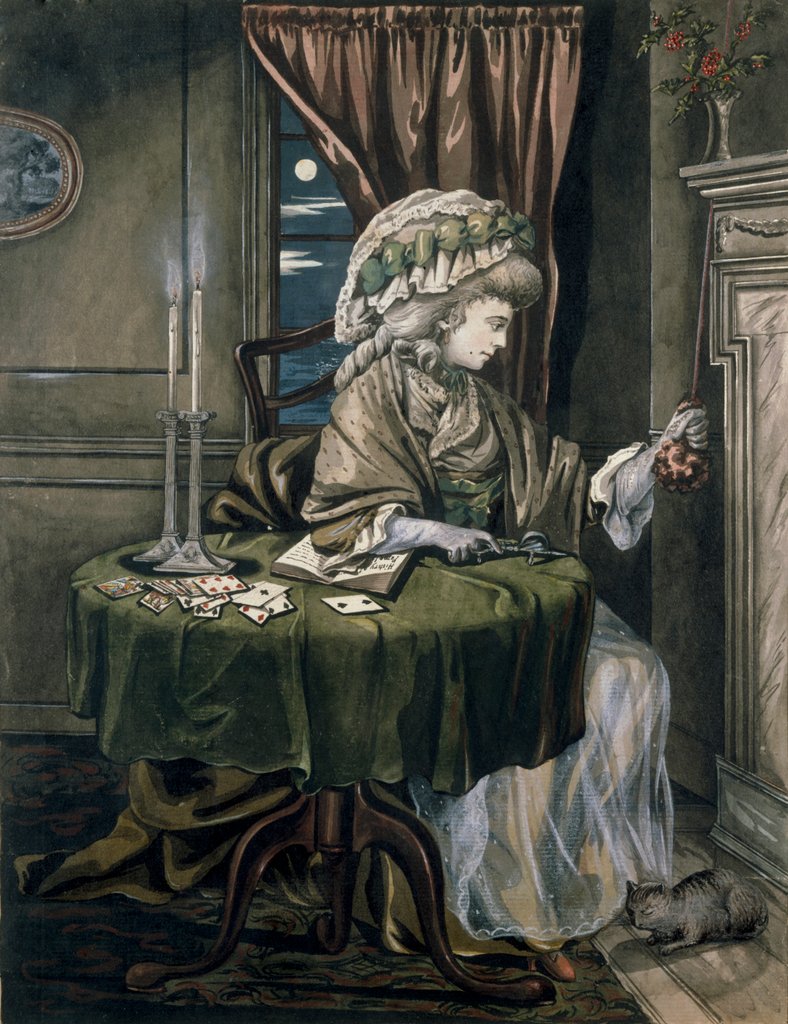 Detail of December by Robert Dighton