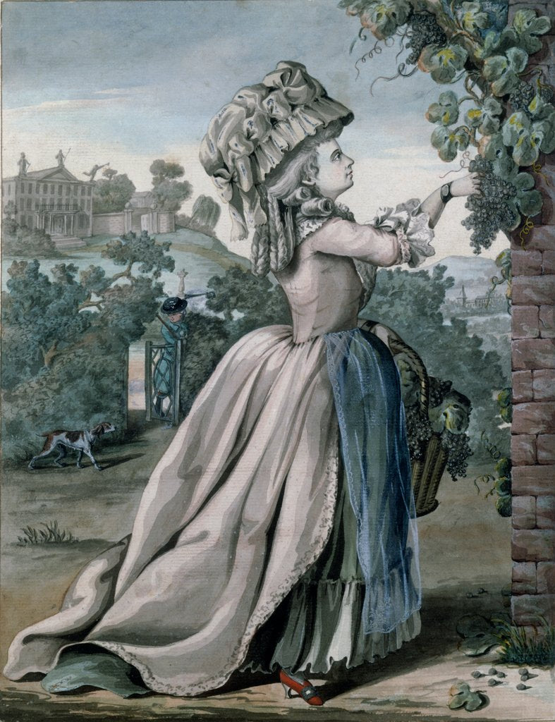 Detail of October by Robert Dighton