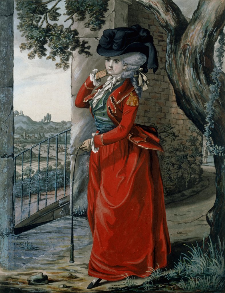 Detail of September by Robert Dighton