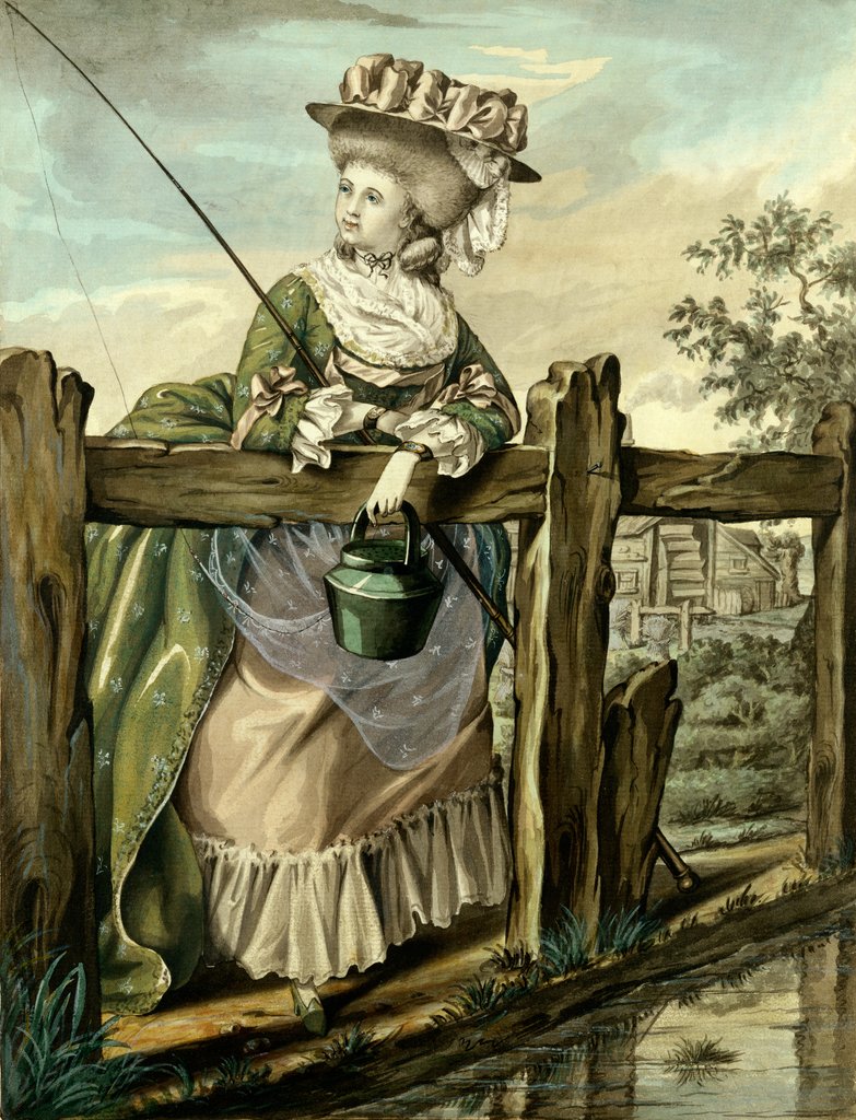 Detail of August by Robert Dighton